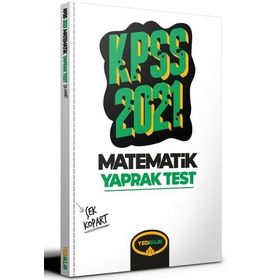 2021 KPSS Genel Yetenek Matematik Çek Kopart Yaprak Test-Yediiklim Yayınları
