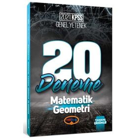 2021 KPSS Genel Yetenek Matematik - Geometri Tamamı Çözümlü 20 Deneme-Yediiklim Yayınları