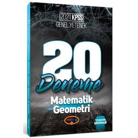 2021 KPSS Genel Yetenek Matematik - Geometri Tamamı Çözümlü 20 Deneme-Yediiklim Yayınları