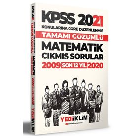 2021 Kpss Genel Yetenek Matematik Soru Dünyası-Yediiklim Yayınları