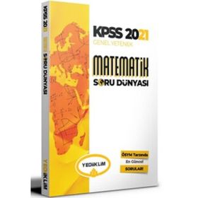 2021 Kpss Genel Yetenek Matematik Soru Dünyası-Yediiklim Yayınları