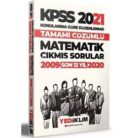 2021 Kpss Genel Yetenek Matematik Soru Dünyası-Yediiklim Yayınları