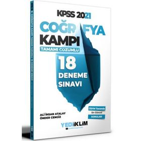 2021 Kpss Haritalar ve Grafiklerle Coğrafya Kampı-Yediiklim Yayınları