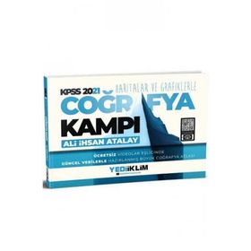 2021 Kpss Haritalar ve Grafiklerle Coğrafya Kampı-Yediiklim Yayınları