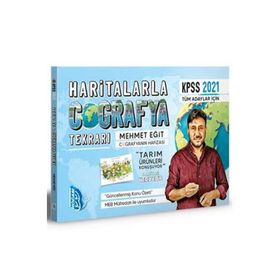 2021 KPSS Haritalarla Coğrafya Tekrarı-Benim Hocam Yayınları