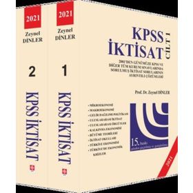 2021 KPSS İktisat 2 Cilt Takım