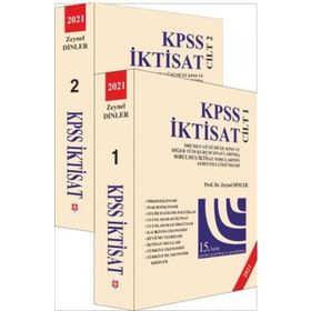 2021 KPSS İktisat 2 Cilt Takım