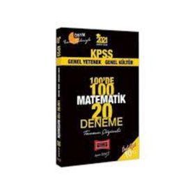 2021 KPSS Matematik 100'de 100 Tamamı Çözümlü 20 Deneme-Yargı Yayınları