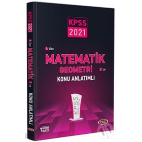 2021 KPSS Matematik Geometri Soru Bankası-Data Yayınları