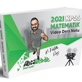 2021 Kpss Matematik Video Ders Notu-Hocawebde Yayınları