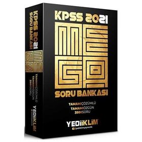 2021 Kpss Mega Genel Yetenek Genel Kültür Tamamı Çözümlü Soru Bankası-Yediiklim Yayınları