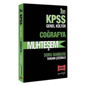 2021 KPSS Muhteşem Coğrafya Tamamı Çözümlü Soru Bankası-Yargı Yayınları
