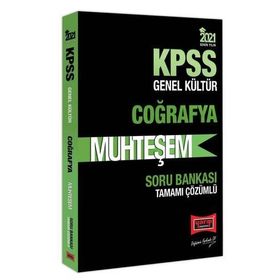 2021 KPSS Muhteşem Coğrafya Tamamı Çözümlü Soru Bankası-Yargı Yayınları