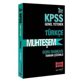 2021 Kpss Muhteşem Türkçe Tamamı Çözümlü Soru Bankası-Yargı Yayınları