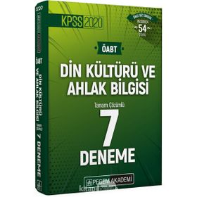 2021 KPSS ÖABT Din Kültürü ve Ahlak Bilgisi Öğretmenliği Tamamı Çözümlü Soru Bankası-Pegem Akedemi Yayınları