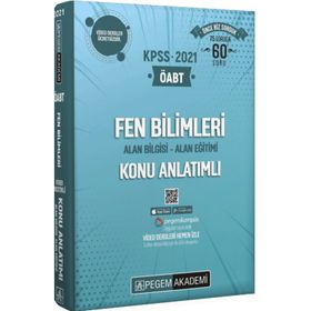 2021 KPSS ÖABT Fen Bilimleri Fen ve Teknoloji Soru Bankası-Pegem Akedemi Yayınları