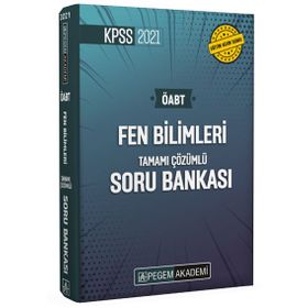 2021 KPSS ÖABT Fen Bilimleri Fen ve Teknoloji Soru Bankası-Pegem Akedemi Yayınları