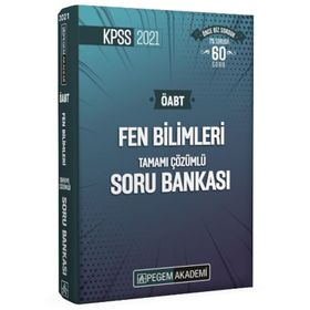 2021 KPSS ÖABT Fen Bilimleri Fen ve Teknoloji Soru Bankası-Pegem Akedemi Yayınları
