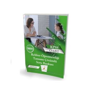 2021 KPSS ÖABT Rehber Öğretmenliği Tamamı Çözümlü Soru Bankası