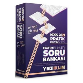2021 KPSS Pratik Eğitim Serisi Eğitim Bilimleri Soru Bankası-Yediiklim Yayınları