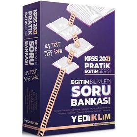 2021 KPSS Pratik Eğitim Serisi Eğitim Bilimleri Soru Bankası-Yediiklim Yayınları