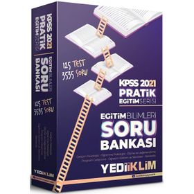 2021 KPSS Pratik Eğitim Serisi Eğitim Bilimleri Soru Bankası-Yediiklim Yayınları