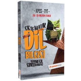 2021 KPSS Sistematik Dil Bilgisi Yeni Nesil Soru Bankası-Uzman Kariyer Yayınları