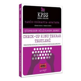 2021 KPSS Tarih Coğrafya Anayasa Check Up Konu Tekrar Testleri-Yargı Yayınları