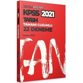 2021 Kpss Tarih Tamamı Çözümlü 22 Deneme-Benim Hocam Yayınları