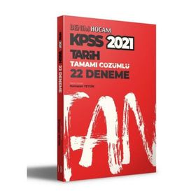 2021 Kpss Tarih Tamamı Çözümlü 22 Deneme-Benim Hocam Yayınları