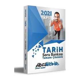2021 Kpss Tarih Tamamı Çözümlü Soru Bankası-Hocawebde Yayınları
