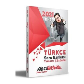 2021 Kpss Türkçe Tamamı Çözümlü Soru Bankası-Hocawebde Yayınları