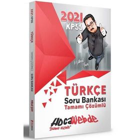 2021 Kpss Türkçe Tamamı Çözümlü Soru Bankası-Hocawebde Yayınları
