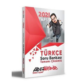 2021 Kpss Türkçe Tamamı Çözümlü Soru Bankası-Hocawebde Yayınları
