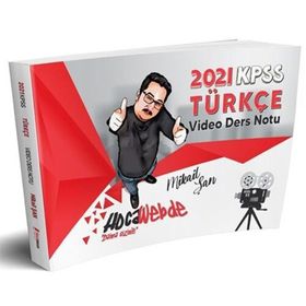 2021 Kpss Türkçe Video Ders Notu-Hocawebde Yayınları