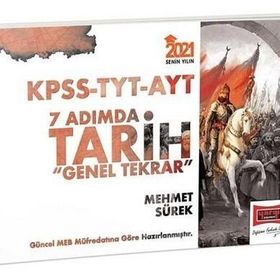 2021 Kpss Tyt Ayt 7 Adımda Tarih Genel Tekrar-Yargı Yayınları