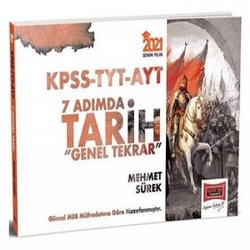 2021 Kpss Tyt Ayt 7 Adımda Tarih Genel Tekrar-Yargı Yayınları