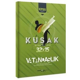 2021 KPSS Vatandaşlık Kolaydan Zora 32 Kuşak Deneme - Marka Yayınları