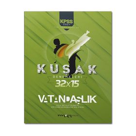 2021 KPSS Vatandaşlık Kolaydan Zora 32 Kuşak Deneme - Marka Yayınları