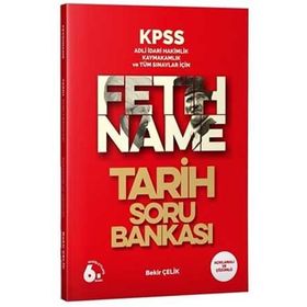 2021 KPSS ve Tüm Sınavlar Fetihname Çözümlü Tarih Soru Bankası-Bekir Çelik Yayınları