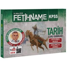 2021 KPSS ve Tüm Sınavlar Fetihname Çözümlü Tarih Soru Bankası-Bekir Çelik Yayınları