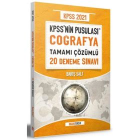 2021 KPSS'NİN Pusulası Coğrafya Tamamı Çözümlü 20 Deneme Sınavı-Doğru Tercih Yayınları