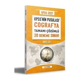 2021 KPSS'NİN Pusulası Coğrafya Tamamı Çözümlü 20 Deneme Sınavı-Doğru Tercih Yayınları