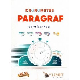 2021 Kronometre Paragraf Soru Bankası-Limit Yayınları