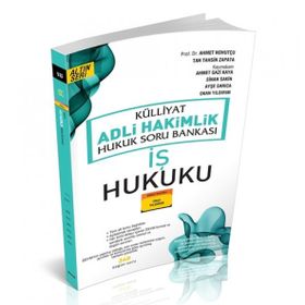 2021 Külliyat İş Hukuku Adli Hakimlik Soru Bankası Savaş Yayınları