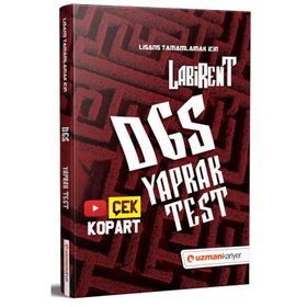 2021 Labirent DGS Çek Kopar Yaprak Test - Uzman Kariyer Yayınları