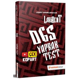 2021 Labirent DGS Çek Kopar Yaprak Test - Uzman Kariyer Yayınları