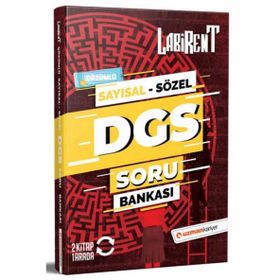 2021 Labirent DGS Soru Bankası Sayısal & Sözel - Uzman Kariyer Yayınları