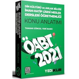 2021 ÖABT Din Kültürü ve Ahlak Bilgisi İmam Hatip Lisesi Meslek Dersleri Öğretmenliği Tamamı Çözümlü Soru Bankası-Yediiklim Yayınları