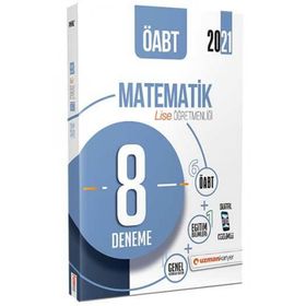 2021 ÖABT Lise Matematik Öğretmenliği 8 Deneme Dijital Çözümlü-Uzman Kariyer Yayınları